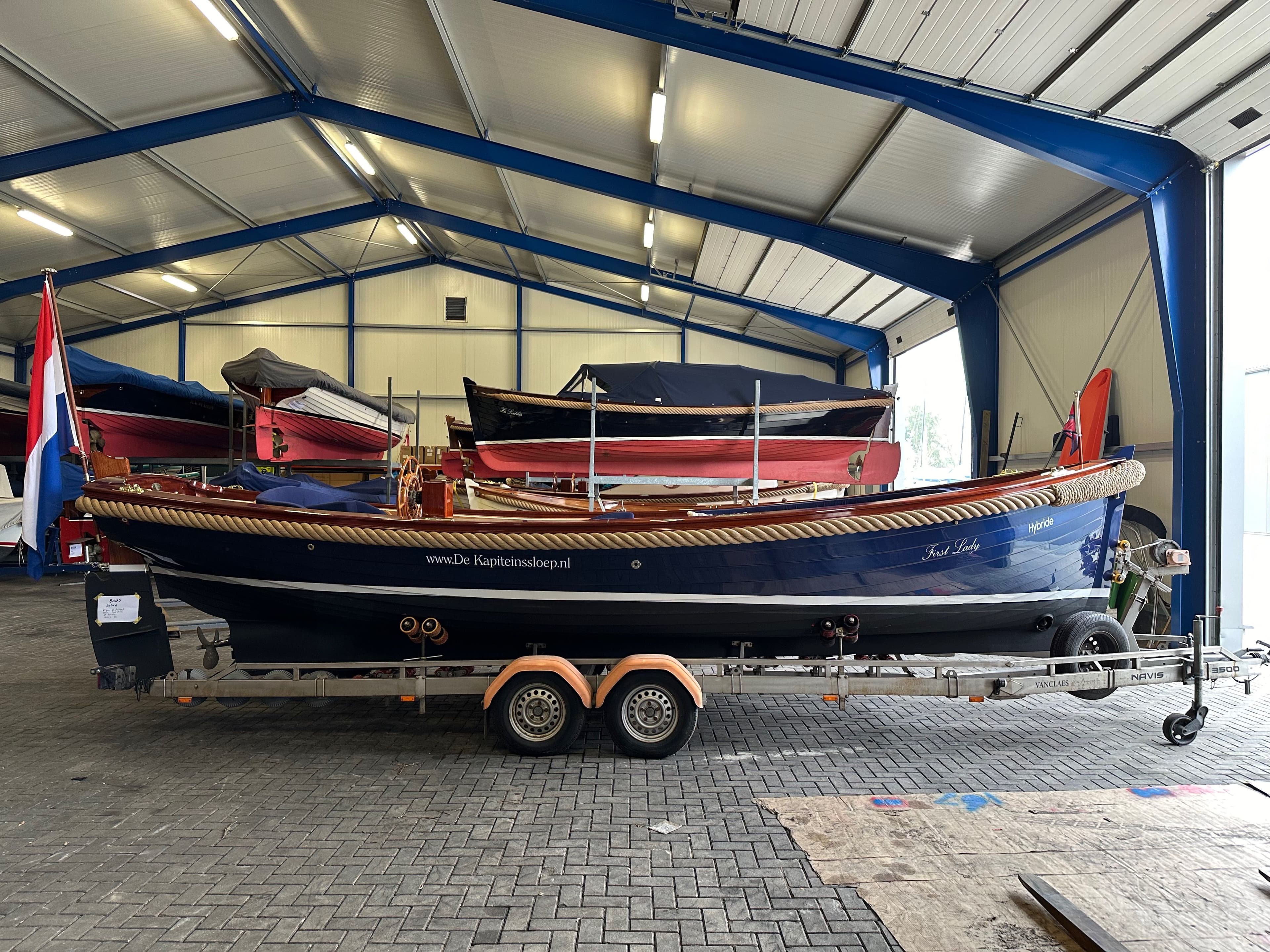 Kapiteinssloep 8.30m Hybride (80003)